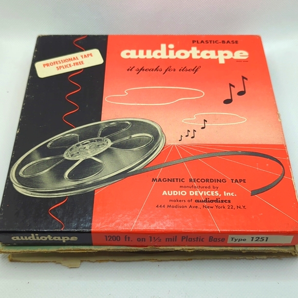 Audio Recording Tape - Magnetic Recoding Tapes - 4 Types - Picture 4 of 9